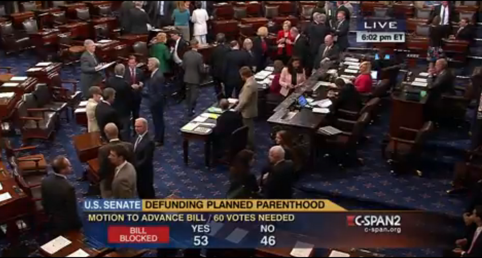 Senate Blocks Bill to Defund Planned Parenthood — Here Are the Republicans Who Voted No (and One Who Missed Vote)
