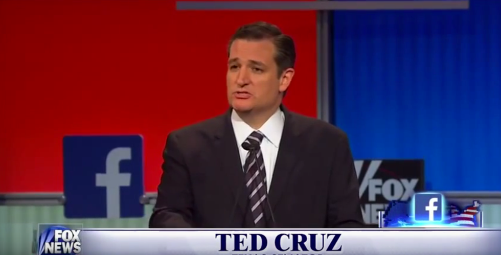 Ted Cruz Unveils Five Major Actions He Vows to Take on His 'First Day in Office