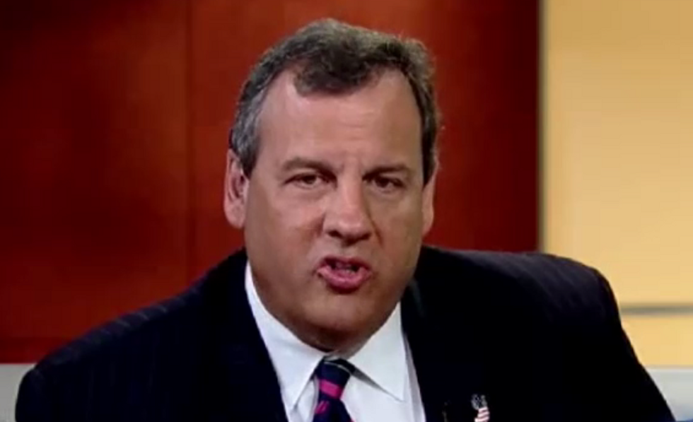 Chris Christie Says Teachers Unions Need a 'Political Punch in the Face