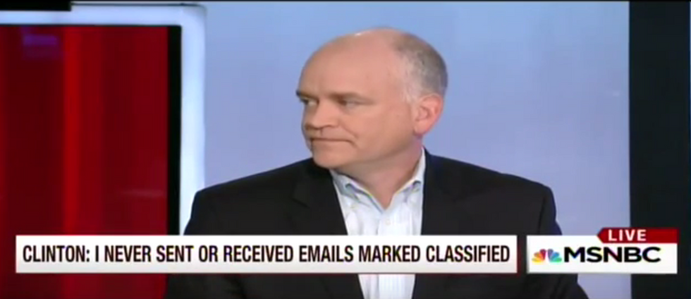 MSNBC Guest Says He Counted Six 'Deceptions, Deflections or Flat-Out Untruths' in Hillary Clinton's Latest Statements on Email Scandal