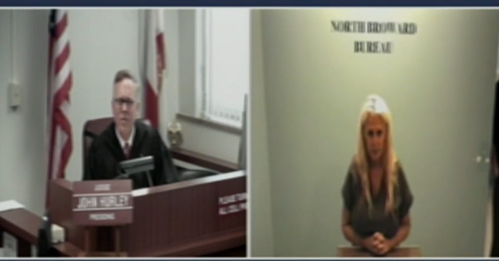 Watch the Moment Woman Stuns Judge With Some Indecent Exposure During Court Hearing: 'Oh, My Lord