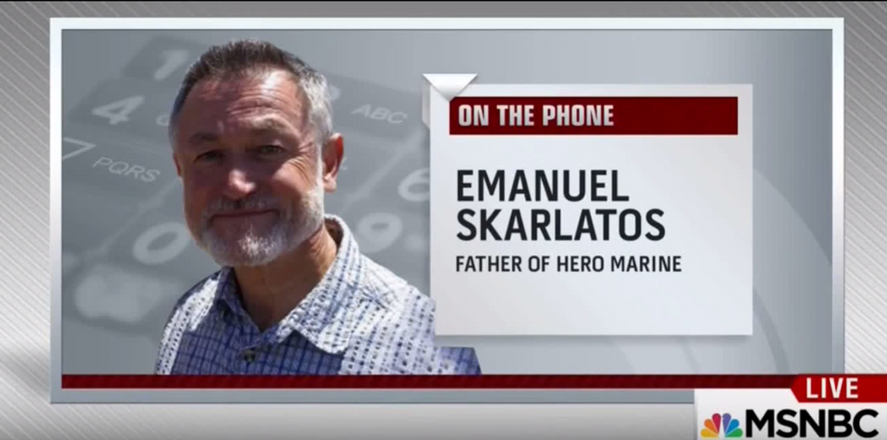 Can I Just Say One Quick Thing?': Dad of U.S. Serviceman Who Helped Prevent Train Massacre Has Anti-PC Message for America