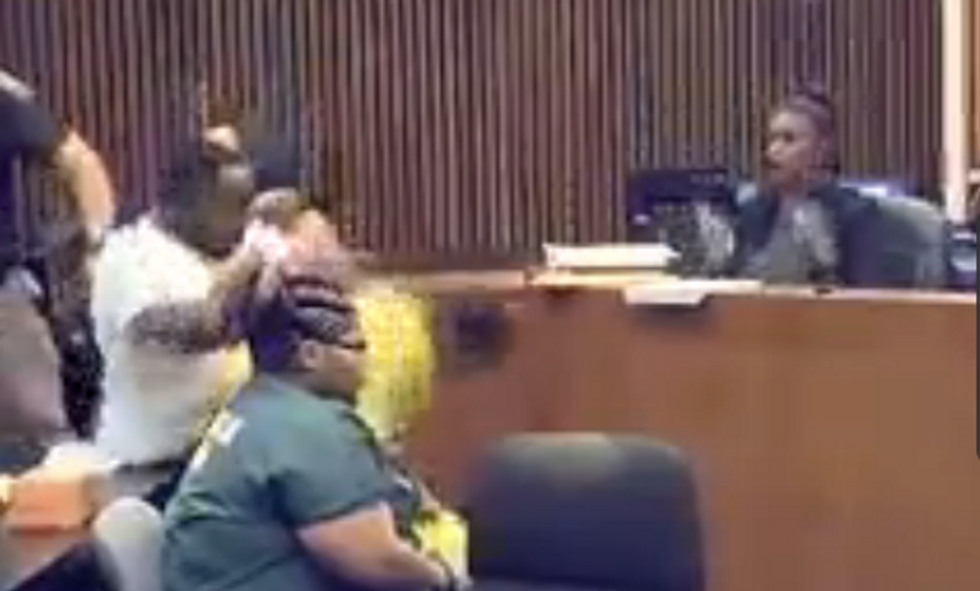 Video Captures the Moment Father Crosses Paths With Man Who Killed His 3-Year-Old Daughter in Court