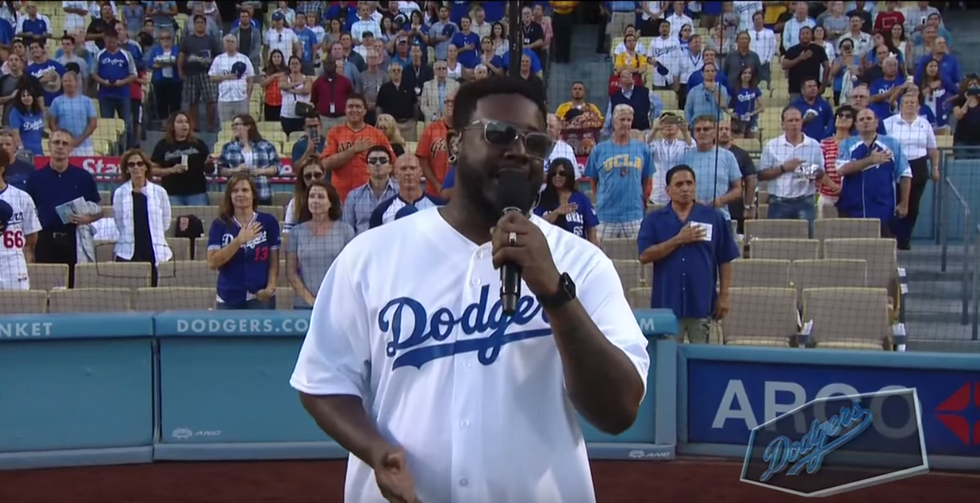 T-Pain sings national anthem without trademark 'auto-tune' — and stuns the entire Internet