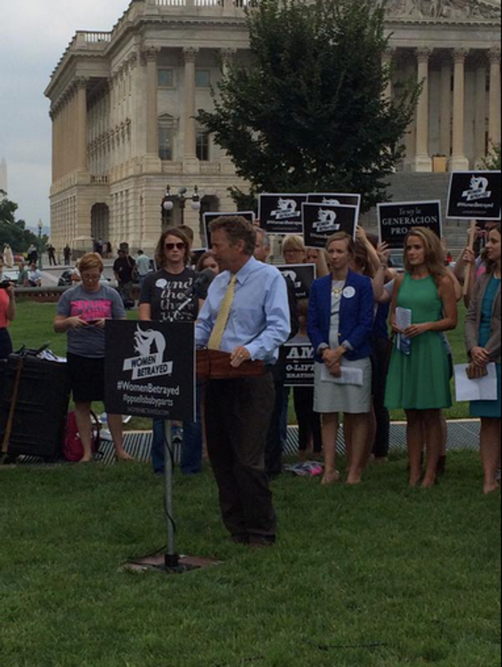 Rand Paul Outlines Plan to Defund Planned Parenthood That He Claims Would Make Democrats Responsible for Any Government Shutdown