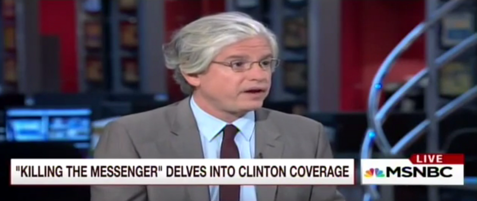 MSNBC Co-Host Clashes With Pro-Hillary Guest, Tells Him He's in a 'Corner by Himself' After Hearing This Claim