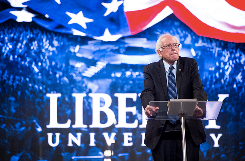 Bernie Sanders to Liberty University: America Founded on 'Racist Principles, That's a Fact
