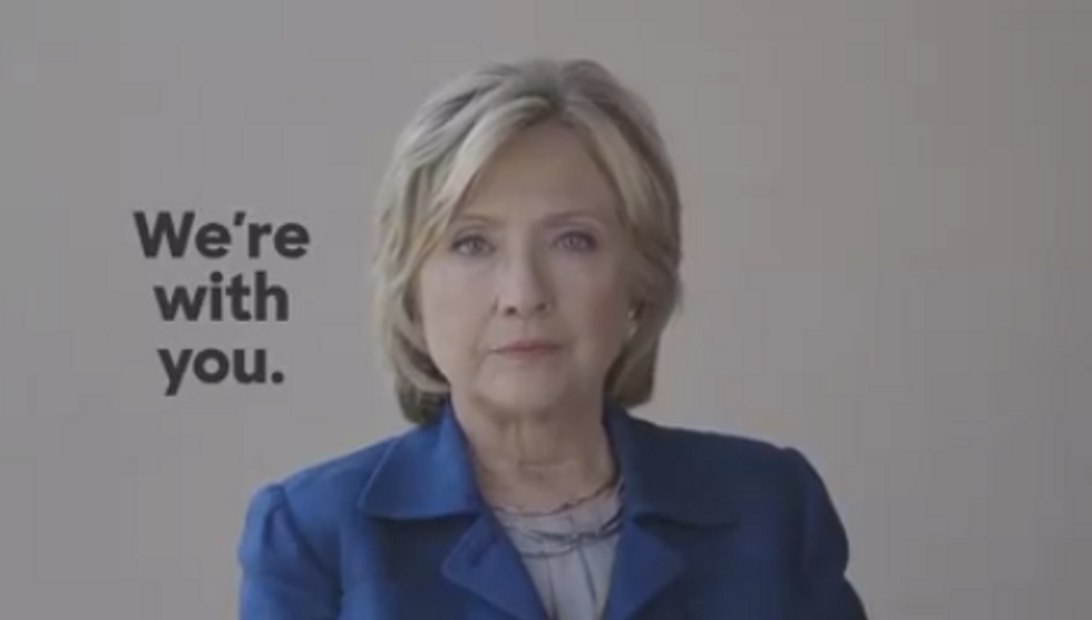 Hillary Clinton Has a Message for Sexual Assault Survivors: 'You Have a Right