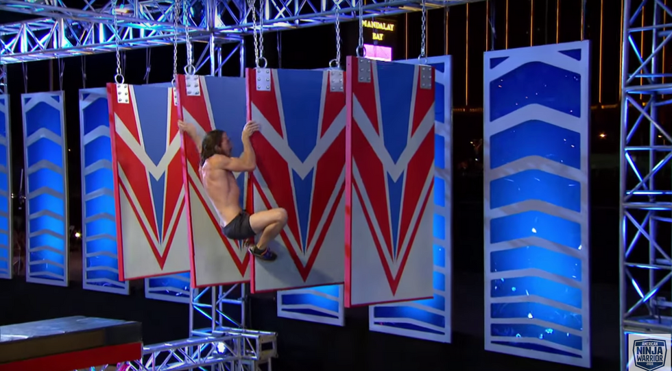 ‘Oh, My Goodness!’: Watch as Man Becomes First to Complete Insanely Difficult Final Course on ‘American Ninja Warrior’