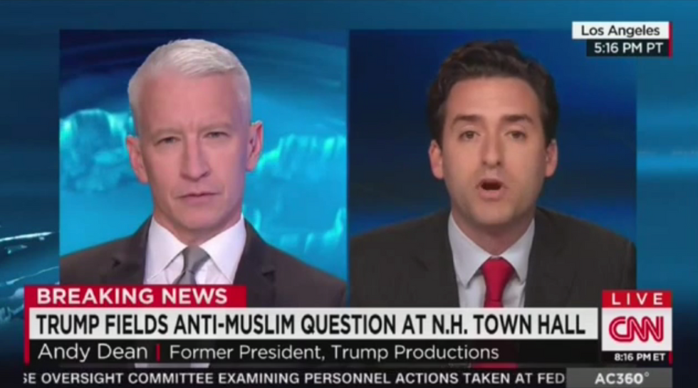 Watch Anderson Cooper's Tense Clash With Pro-Donald Trump Guest That Had Him Apologizing Before the Show Was Over