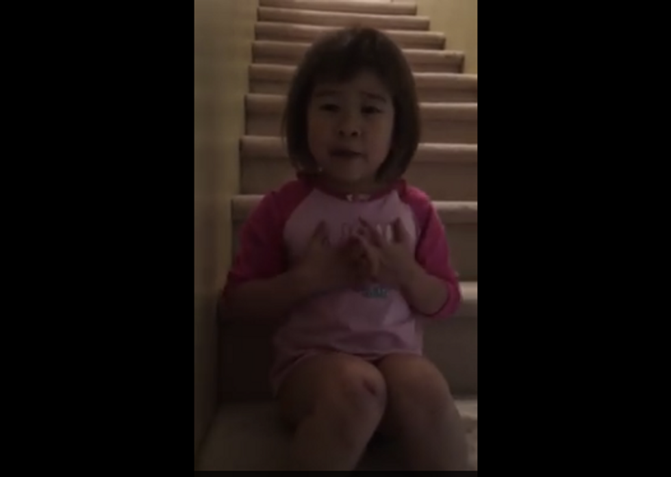It’s Easy to See Why This Adorable 6-Year-Old’s Plea to Her Divorced Parents Has Been Seen Over 8 Million Times in Just Days