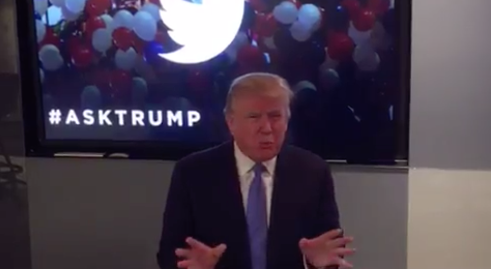 Donald Trump Shares His ‘Key to Success in Business’ and What He’ll Do With Presidential Salary During Twitter Q&A