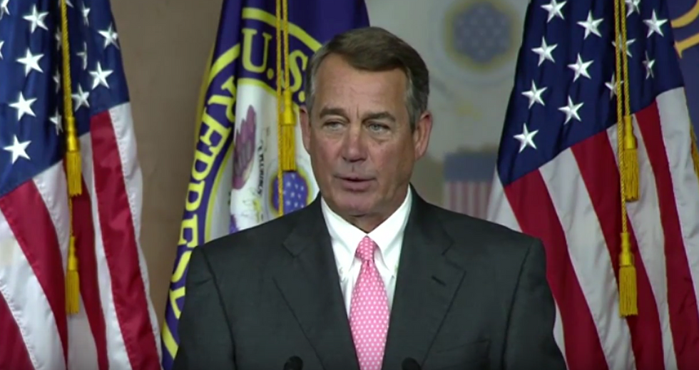 John Boehner Outlines Reasons Behind His Abrupt Resignation, Says His No. 2 Would 'Make an Excellent Speaker