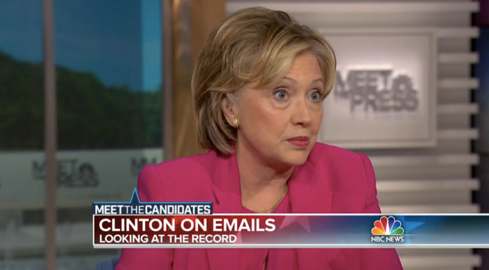 Hillary Clinton Continues to Defend the Use of Her Private Server: 'I Have Done All That I Can to Take Responsibility