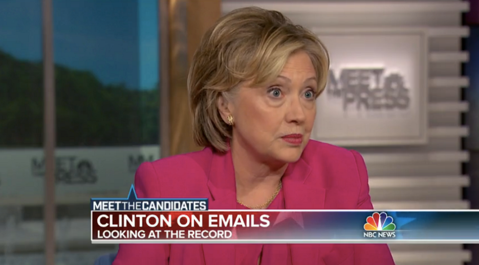 Hillary Clinton Continues to Defend the Use of Her Private Server: 'I Have Done All That I Can to Take Responsibility