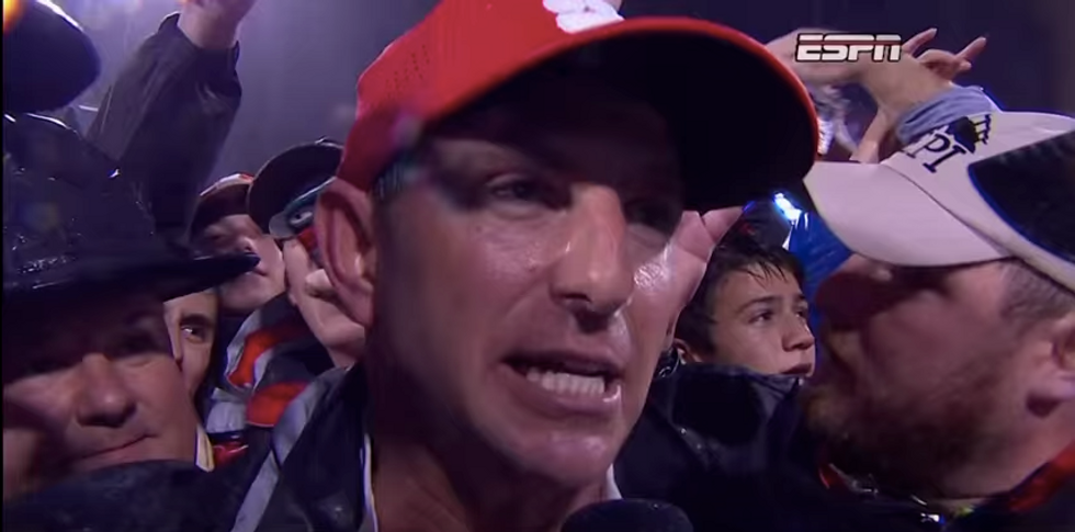 Sportscaster Apologizes for 'Glitch' That Cut Away From Football Coach's Inspirational Postgame 'Sermon