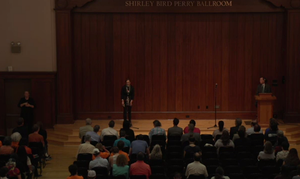 VIDEO: Mom Steps to the Mic at UT Campus Carry Forum and Uses Obama to Make Very Pro-Gun Point