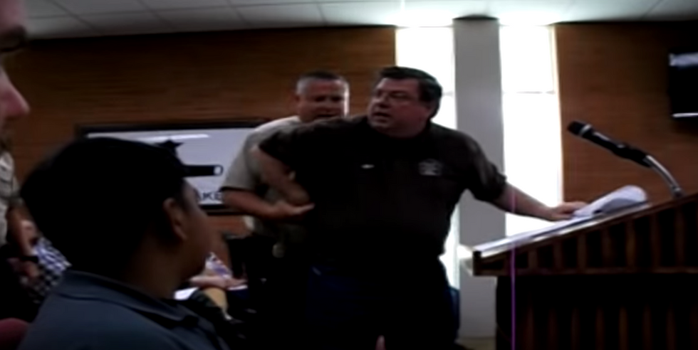 VIDEO: Man Is Quickly Arrested for Going Over Speaking Time Limit at City Council Meeting — After Unloading Some Heavy Allegations