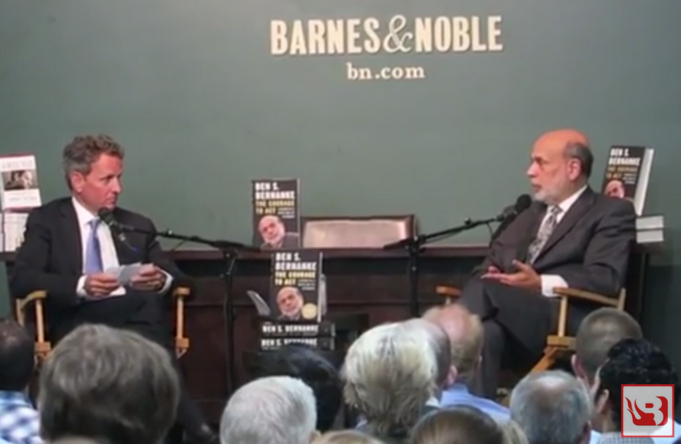 See Ben Bernanke’s Response When He’s Asked Whether There’s 'Too Much Faith' in the Federal Reserve