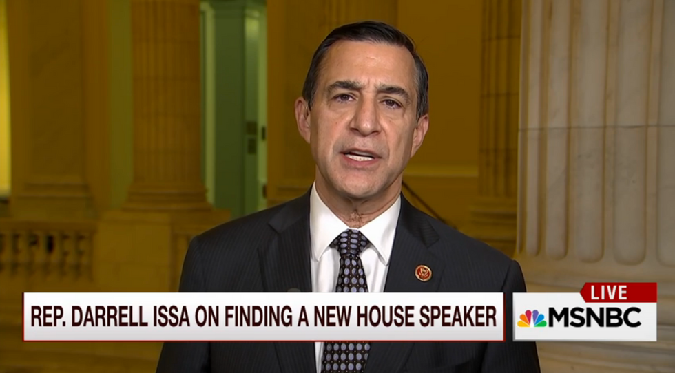 Darrell Issa Makes Harsh Claim About Jason Chaffetz Amid Speaker Chaos: 'He Got His Job by Going to Boehner and Saying…\