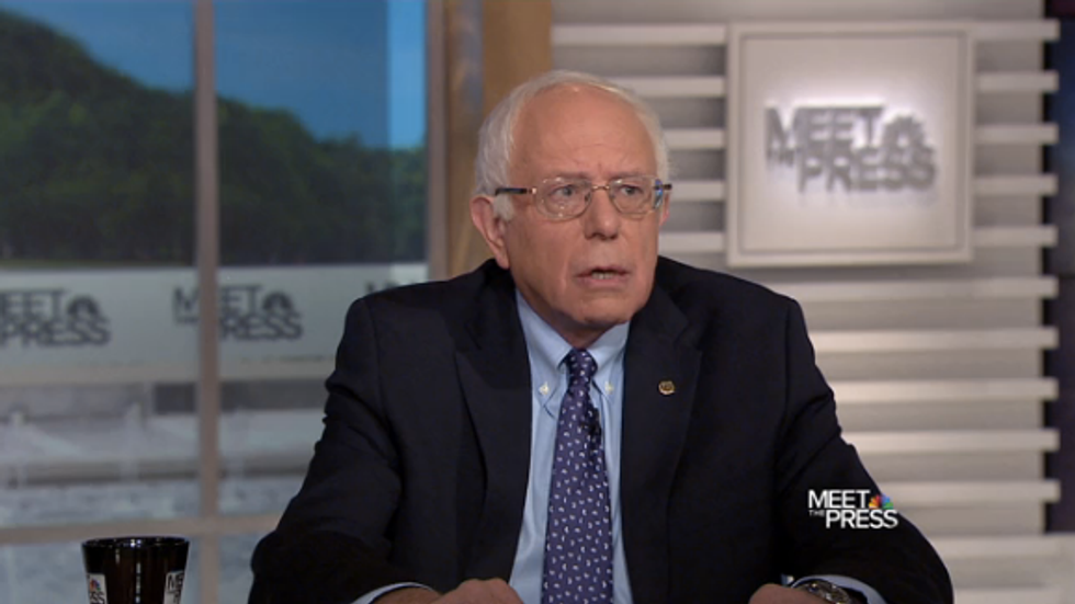 Here's Bernie Sanders Response When 'Meet the Press' Host Asks If He's a Capitalist