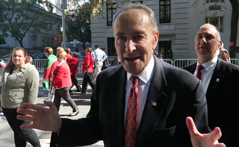 Chuck Schumer Has This Advice For Republicans Trying to Choose a New Speaker of the House