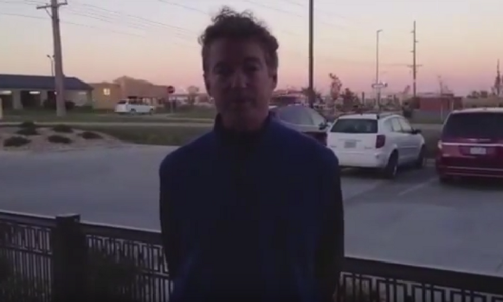 Rand Paul: Yes, I'm Still Running for President — 'Wouldn't Be Doing This Dumbass Livestreaming if I Weren't\