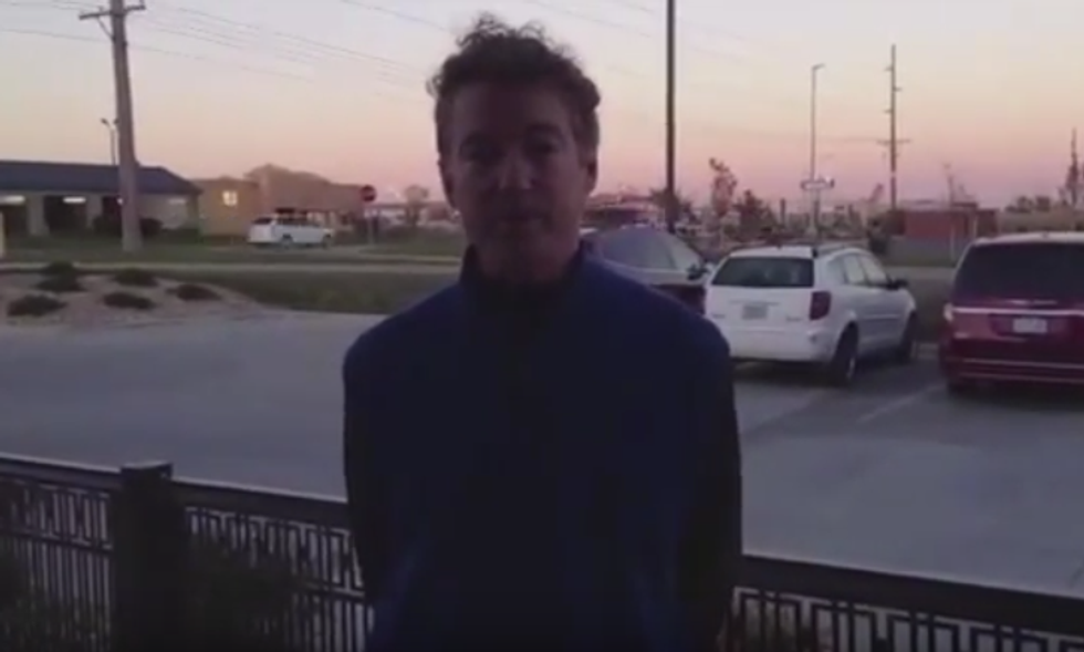 Rand Paul: Yes, I'm Still Running for President — 'Wouldn't Be Doing This Dumbass Livestreaming if I Weren't\