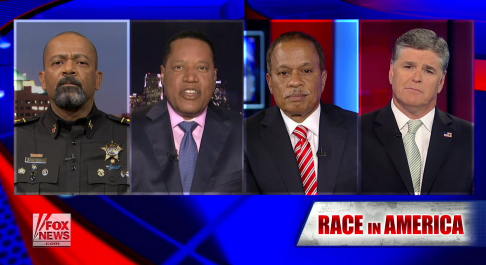 See the Tense Moment Sheriff David Clarke Calls Out Juan Williams Over Police, Black Lives Matter