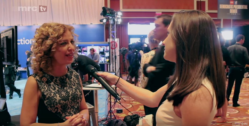 Reporter Hits DNC Chair Debbie Wasserman Schultz With Jarring Abortion Question She's Likely Never Had to Answer