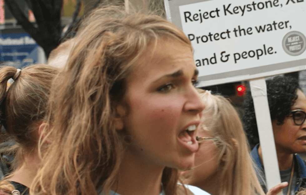 Is Hillary Clinton on Your Side?': Liberal Climate Change Protesters Give Revealing Answers