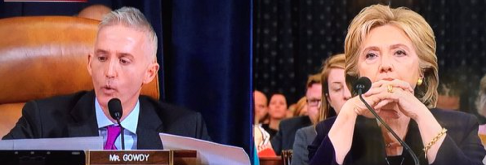 Trey Gowdy Delivers Message to Hillary Clinton's Face During Opening Statement at Benghazi Hearing
