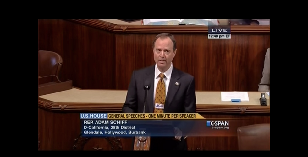 Watch Congressman Adam Schiff Awkwardly Sing 'Meet the Mets' on House Floor