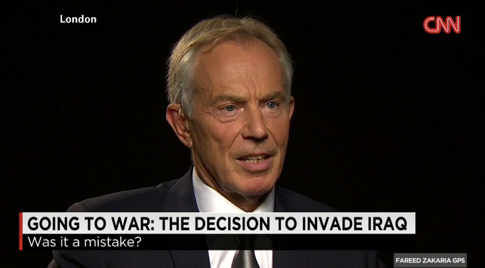 Former British Prime Minister Says This Is What's Partially to Blame for the Islamic State