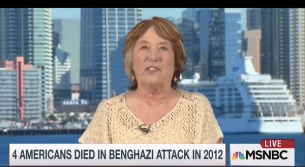 Watch the Moment Mother of Slain Benghazi Hero Explodes With Anger, Emotion During Interview With MSNBC Host