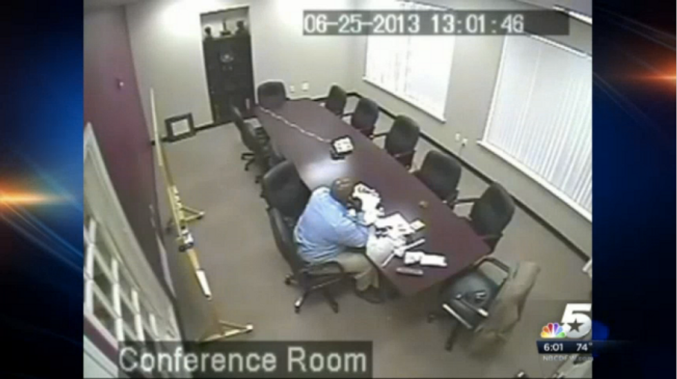 ‘It’s the Truth Coming Out’: Surveillance Video Leaked From Inside Black Police Association Has Dallas Police Chief Under Scrutiny