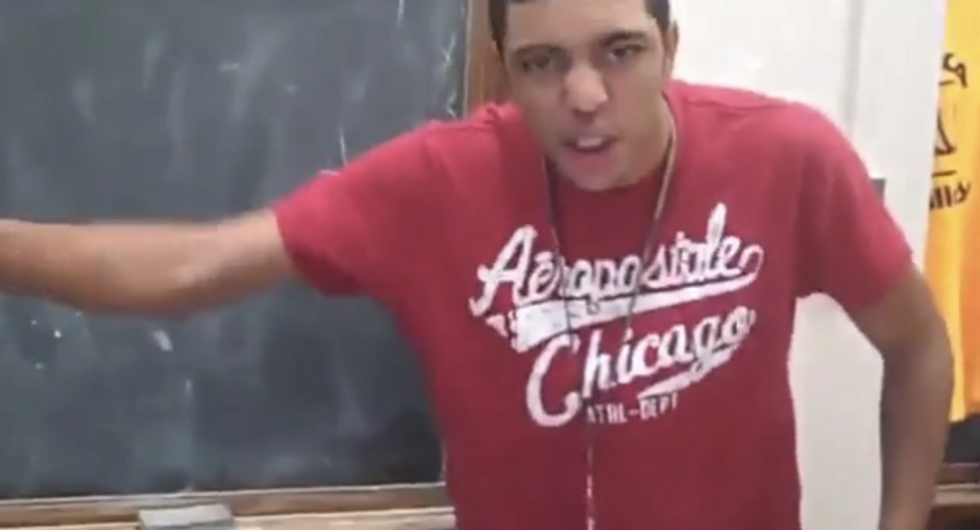 Shocking Classroom Video Will Leave You Hoping for a Hero to Put Teacher’s Out-of-Control Bully in His Place — but That Moment Never Comes
