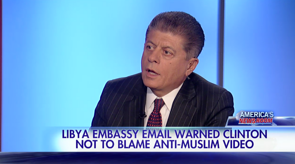 The Mistress of Deception': Judge Napolitano Breaks Down Implications From Latest Hillary Clinton Email Dump
