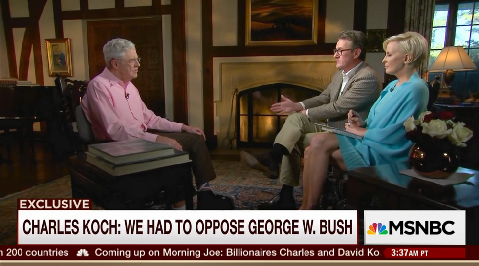 'We're Headed for Disaster': Charles Koch Drops Dire Warning to U.S. — and a Fact That Will Surprise Some Democrats