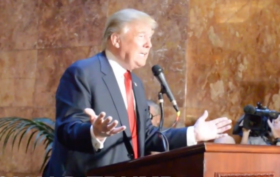Asked if He Would Attend a GOP Debate Hosted by TheBlaze, Donald Trump Says...
