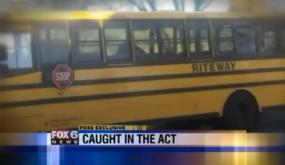 Caught in the Act: Woman Watches in Disbelief as School Bus Driver Parks in Front of Her Home and Gets X-Rated