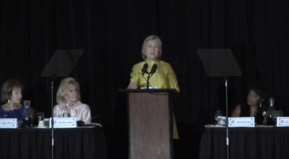 Hillary Clinton Doesn’t Seem to Notice Making Major Word Mix-Up During Speech — Critics Are Calling It a ‘Freudian Slip’