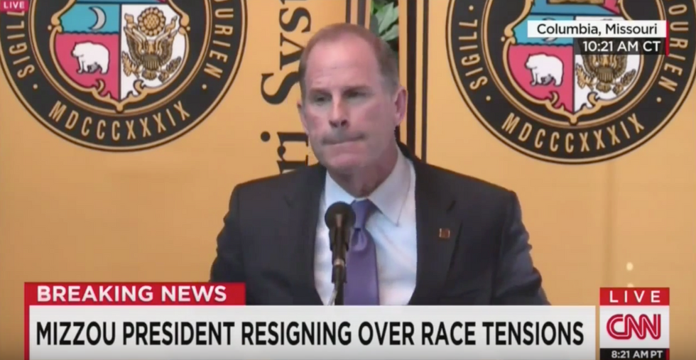 ‘This Is Not…the Way Change Should Come About’: Univ. of Missouri President Delivers ‘Apologetic’ and ‘Defiant’ Statement on His Racially Charged Resignation