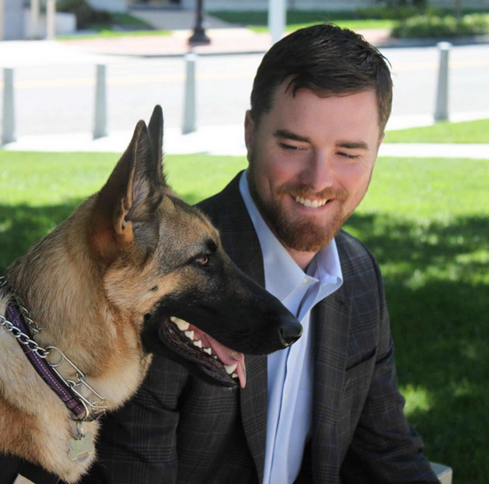 The VA Currently Does Not Provide Service Dogs to Veterans With PTSD — But One Man and His Dog Are Hoping to Change That
