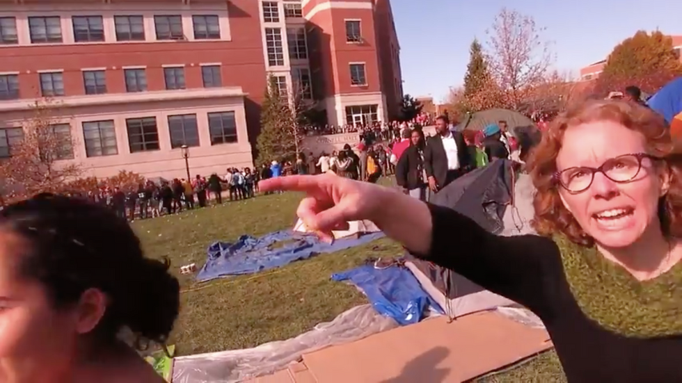 Student-Journalist Files Assault Complaint Against Mizzou Professor Who Called For 'Muscle' to Remove Him