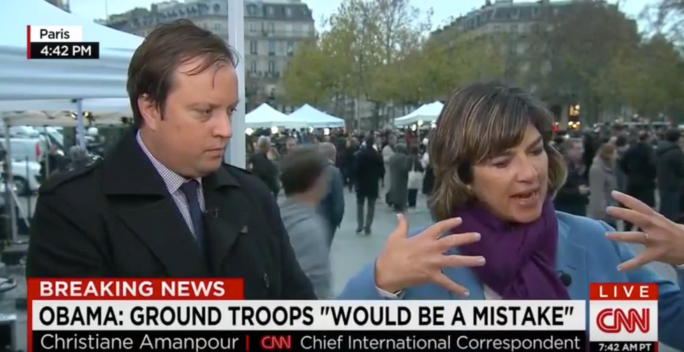 CNN's Christiane Amanpour Gives Surprisingly Brutal Review of Obama's Islamic State Claims at G-20 Summit