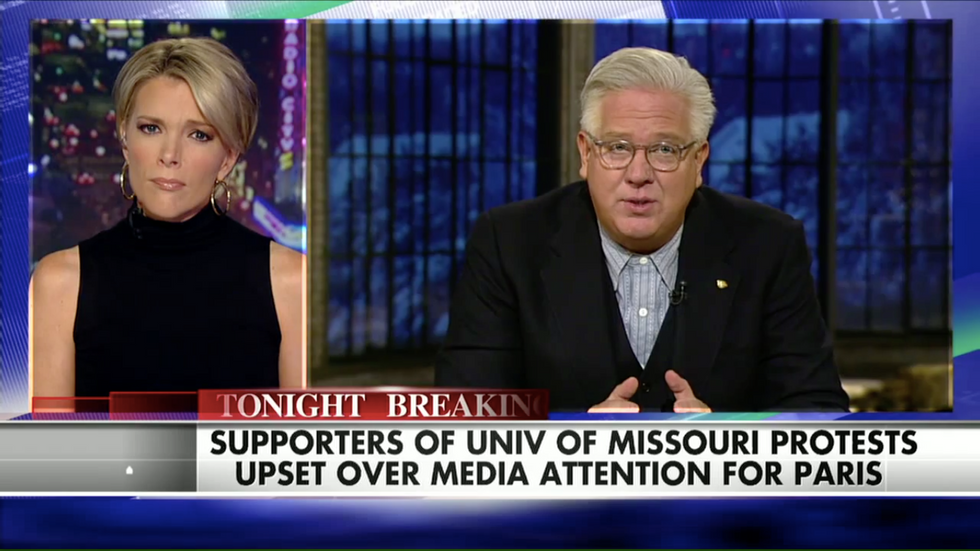 Glenn Beck Sounds Off on Black Lives Matter Protestors' 'Outrageous' Response to Paris Attacks