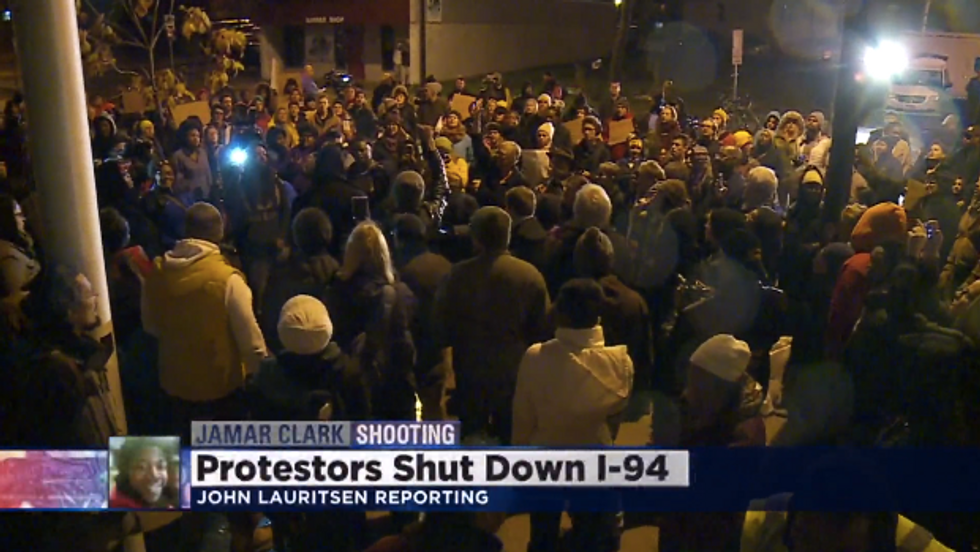 VIDEO: Black Lives Matter Protesters Shut Down I-94 in Minneapolis, Instructed Not to ‘Talk to White Media’