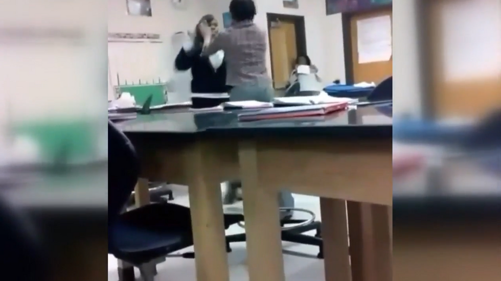 Violent Brawl Breaks Out in Detroit Classroom — Only One of the Fighters Is a Student