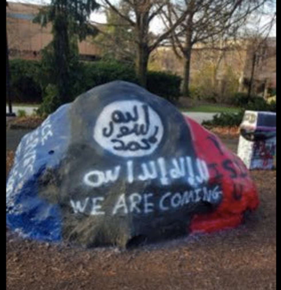 We Are Coming': Threatening Pro-Islamic State Messages on U.S. College Campus